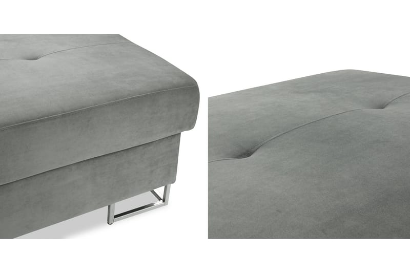 Reginia Fotpall 104 cm - Brun - Products - Möbler - Fåtölj & stolar - Pall & puff - Fotpallar