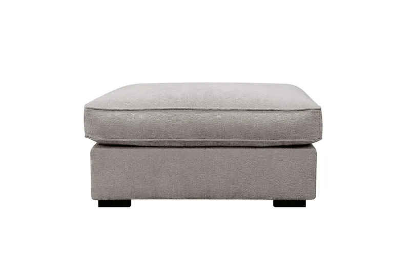 Rossita lyx Fotpall - Grå/Brun Chenille - Products - Möbler - Fåtölj & stolar - Pall & puff - Fotpallar