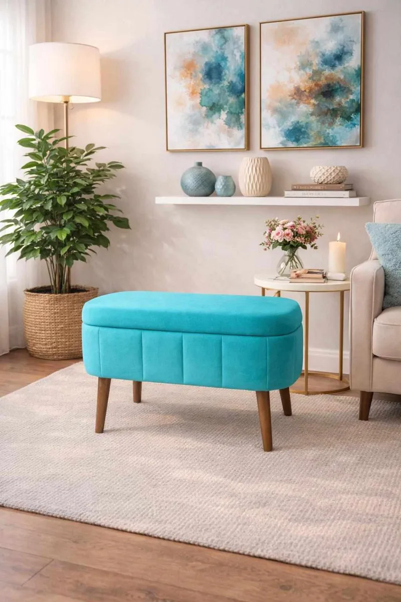 Heba Sittpuff med förvaring 60 cm
