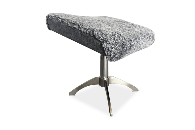 Statvik Fårskinnspall Grå, Grå