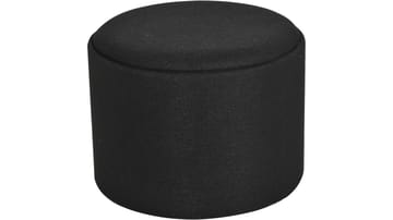 Velmira Puff 56 cm Rund - Svart - Products - Möbler - Fåtölj & stolar - Pall & puff - Sittpuff