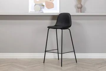 Polar Barstol - Konstläder/Svart - Products - Möbler - Fåtölj & stolar - Matstol & köksstol