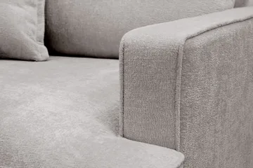 Rossita lyx Extra djup Fåtölj - Grå/Brun Chenille - Products - Möbler - Fåtölj & stolar - Fåtölj