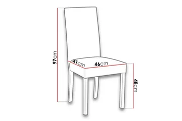 Rowden Matstol - Brun - Products - Möbler - Fåtölj & stolar - Matstol & köksstol