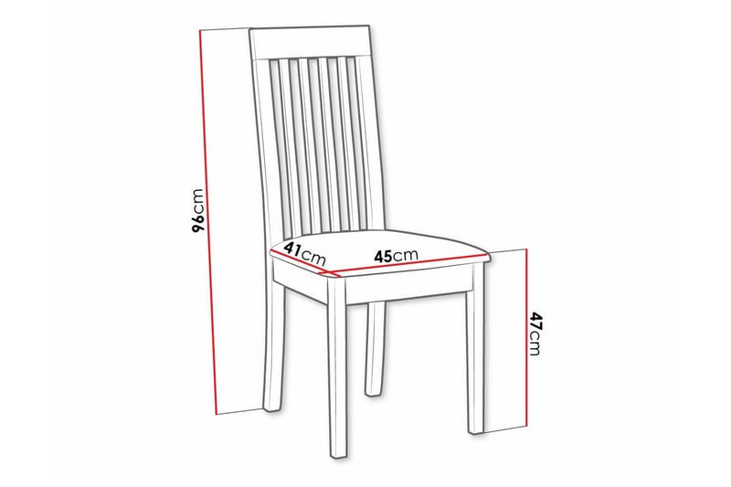 Rowden Matstol - Mörkgrå - Products - Möbler - Fåtölj & stolar - Matstol & köksstol