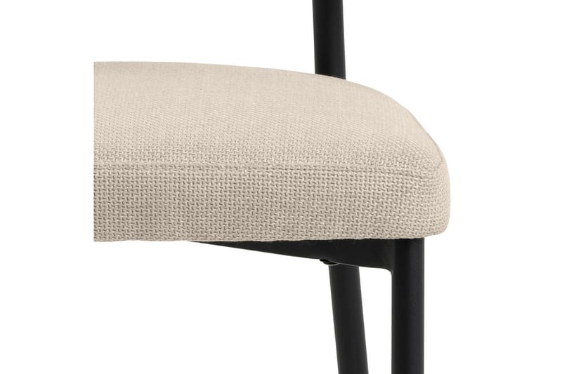 Sawako Matstol - Beige/Svart - Products - Möbler - Fåtölj & stolar - Matstol & köksstol