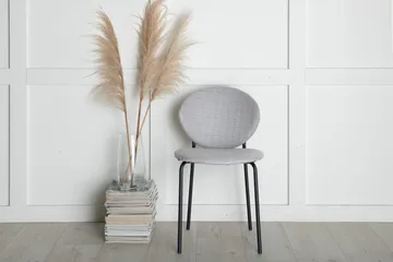 Vault Matstol - Grå/Svart - Products - Möbler - Fåtölj & stolar - Matstol & köksstol