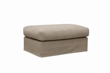 Valencia Extra Djup 5-sits soffa + fotpall med avtagbar och tvättbar klädsel - Brun - Products - Möbler - Soffa