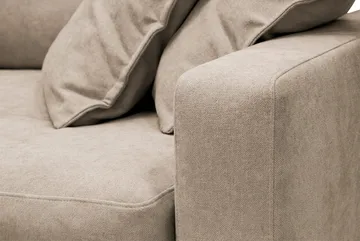 Valencia Extra Djup 5-sits Soffa i Chenille - Brun - Products - Möbler - Soffa