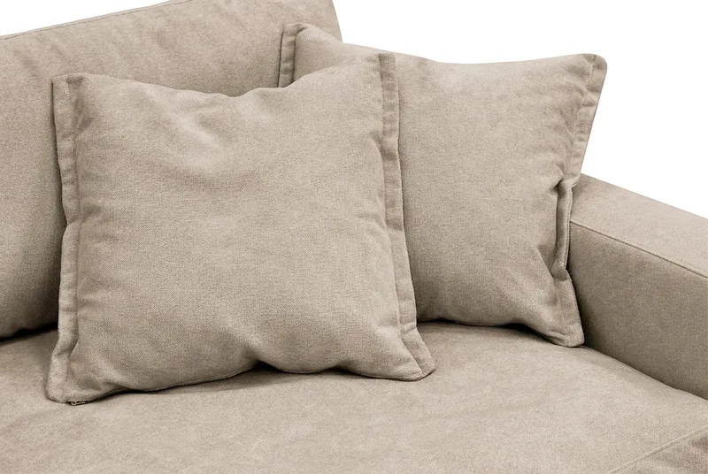Valencia Extra Djup 5-sits Soffa i Chenille - Brun - Products - Möbler - Soffa