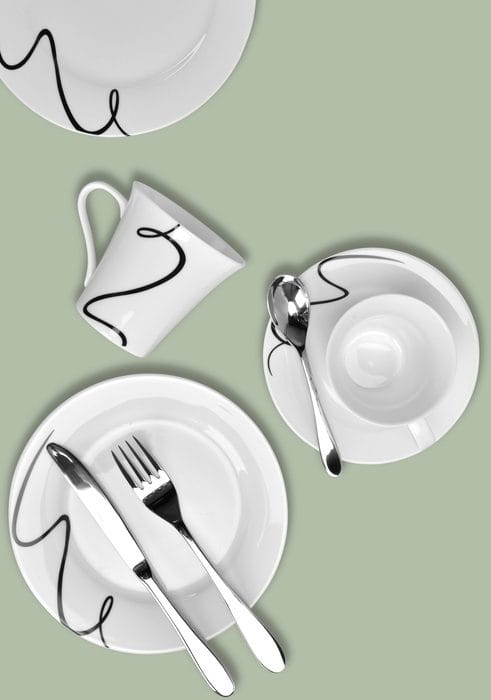 Bestickset Ivo 24 Delar - silver - Products - Servering & matlagning - Bestick - Bestickset
