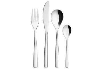 Bestickset Maku Rostfritt Stål 24 Delar - Silver - Products - Servering & matlagning - Bestick - Bestickset