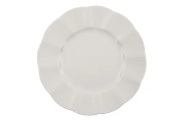 Adine Middagsservis 24 Delar Porslin - Creme - Products - Servering & matlagning - Porslin