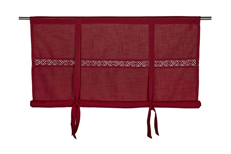 Capasin Hissgardin 160x120 cm, Röd