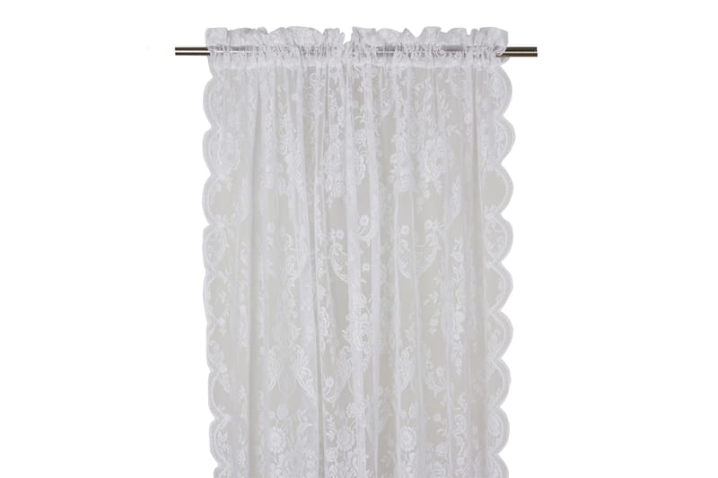 Ella Gardinlängd Kanallängd 2-pack 240 cm, Vit