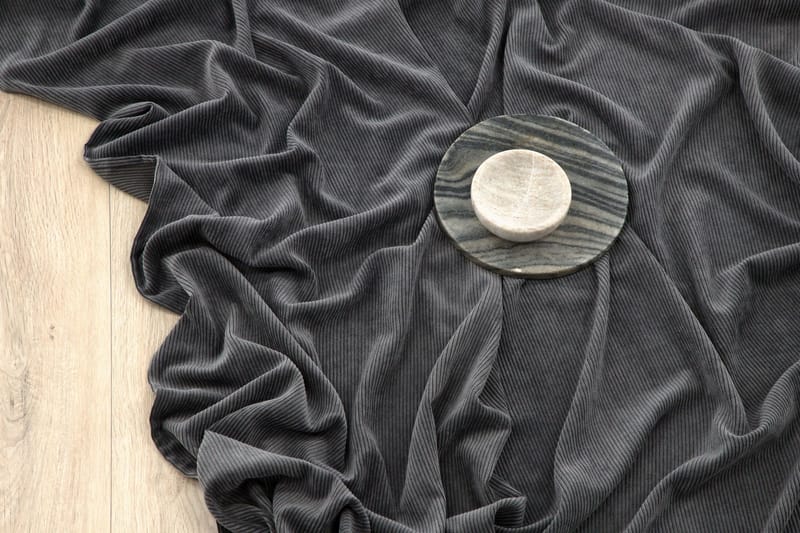 Elma Gardin 140x290 cm - Grå - Products - Textil & mattor - Gardiner - Gardinlängder - Kanallängd