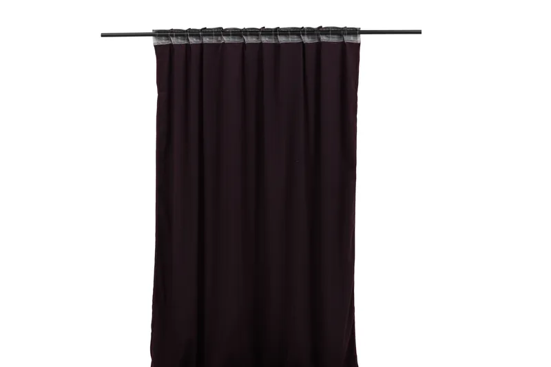 Mary Gardin 135x250 cm - Lila - Products - Textil & mattor - Gardiner - Gardinlängder - Kanallängd