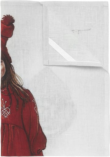 Kökshandduk Idun 50 x 70 cm - Röd - Products - Textil & mattor - Kökstextil - Kökshandduk