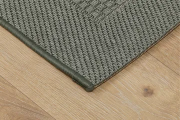 Miami Flatvävd Matta 240x340 cm - Grön - Products - Textil & mattor - Matta - Små mattor