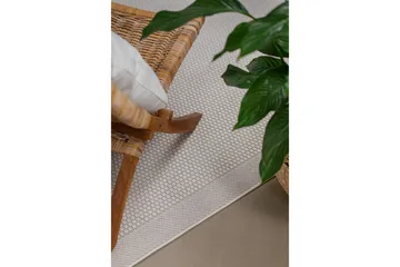 Miami Flatvävd Matta 80x250 cm - Vit - Products - Textil & mattor - Matta - Flatvävd matta