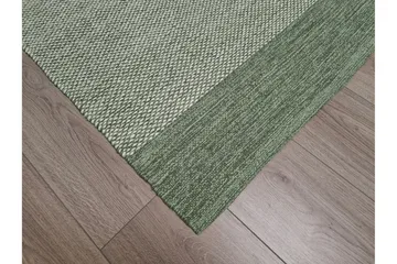 Alva Bomullsmatta 240x340 cm Rektangulär - Grön - Products - Textil & mattor - Matta - Modern matta - Bomullsmatta