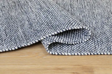 Alva Bomullsmatta 75x340 cm Oval - Blå - Products - Textil & mattor - Matta - Modern matta - Bomullsmatta