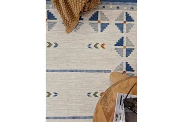 Avesta Ullmatta 140x200 cm Rektangulär - Blå - Products - Textil & mattor - Matta - Modern matta - Ullmatta