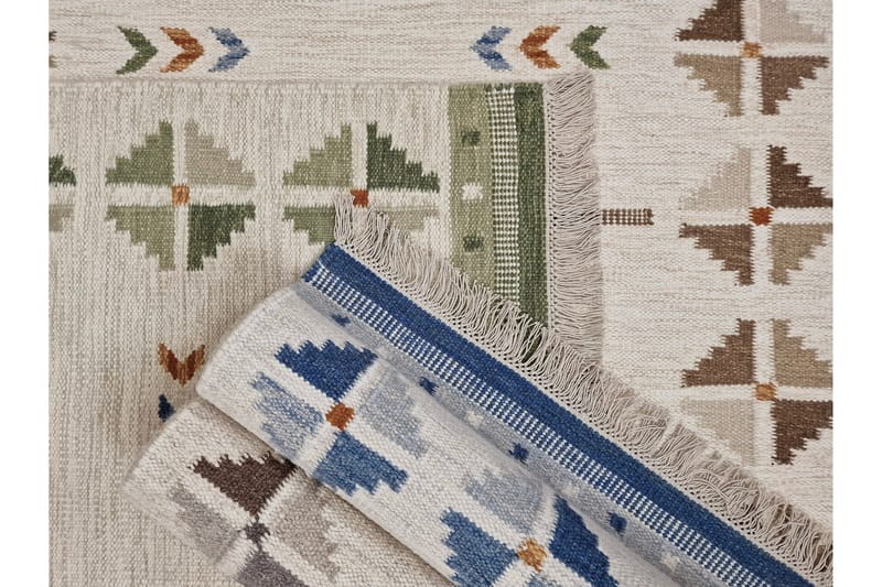 Avesta Ullmatta 140x200 cm Rektangulär - Blå - Products - Textil & mattor - Matta - Modern matta - Ullmatta