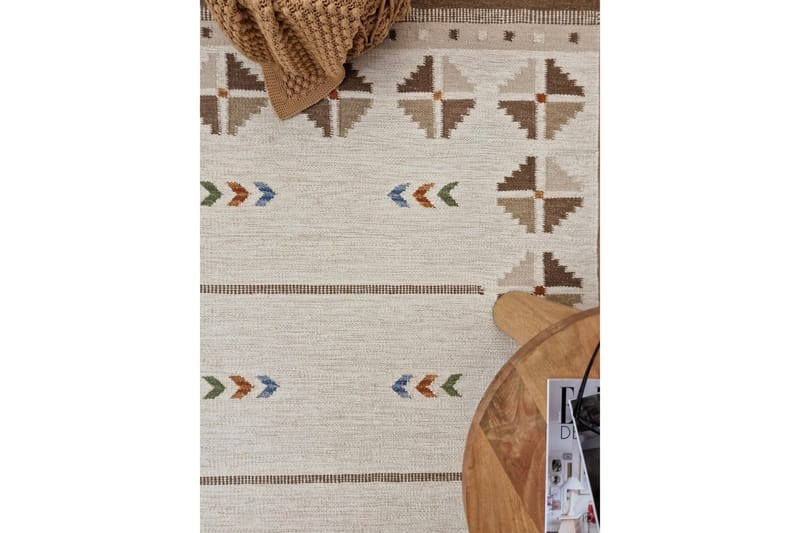 Avesta Ullmatta 140x200 cm Rektangulär - Sand - Products - Textil & mattor - Matta - Modern matta - Ullmatta