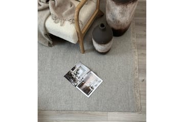 Eden Ullmatta 160x230 cm Rektangulär - Silver - Products - Textil & mattor - Matta - Modern matta - Ullmatta