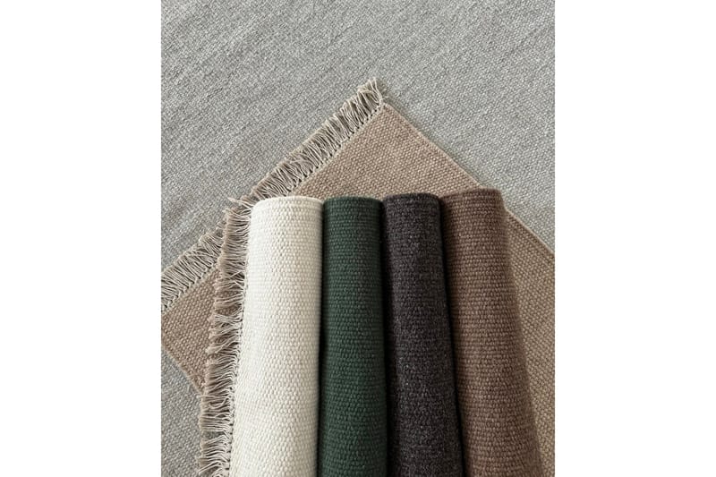 Eden Ullmatta 75x230 cm Rektangulär - Silver - Products - Textil & mattor - Matta - Modern matta - Ullmatta