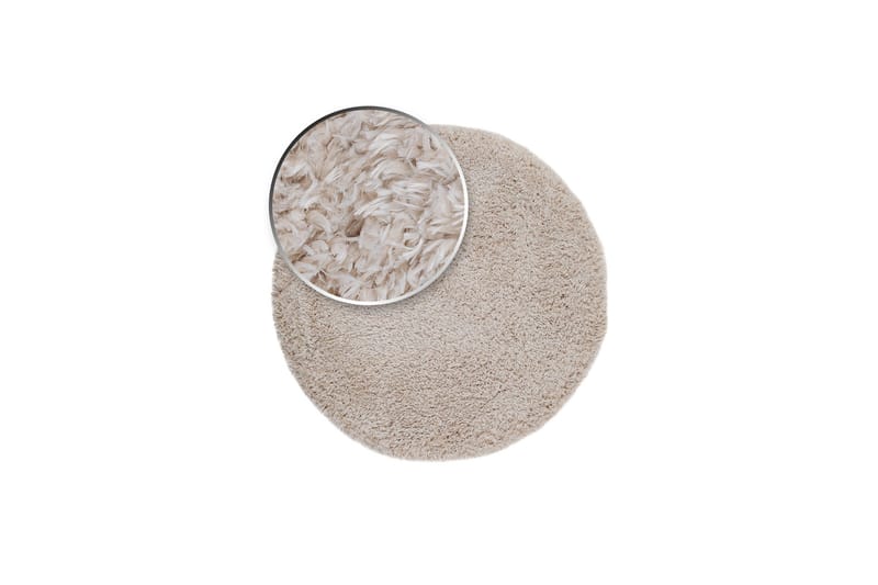 Floki Ryamatta 240 cm Rund - Vit - Products - Textil & mattor - Matta - Modern matta - Ryamatta