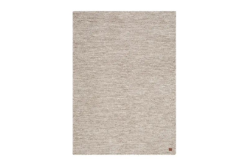 Gåsöga Ullmatta 160x230 cm Rektangulär