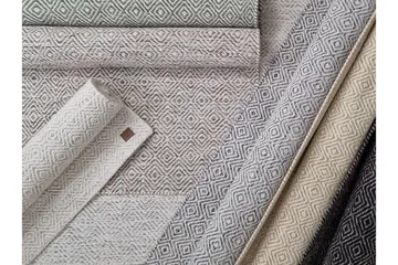 Gåsöga Ullmatta 200x300 cm Rektangulär - Gul - Products - Textil & mattor - Matta - Modern matta - Ullmatta