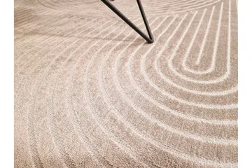 Granada Viskosmatta 240x340 cm Rektangulär - Sand - Products - Textil & mattor - Matta - Modern matta - Viskosmatta & konstsilkesmatta