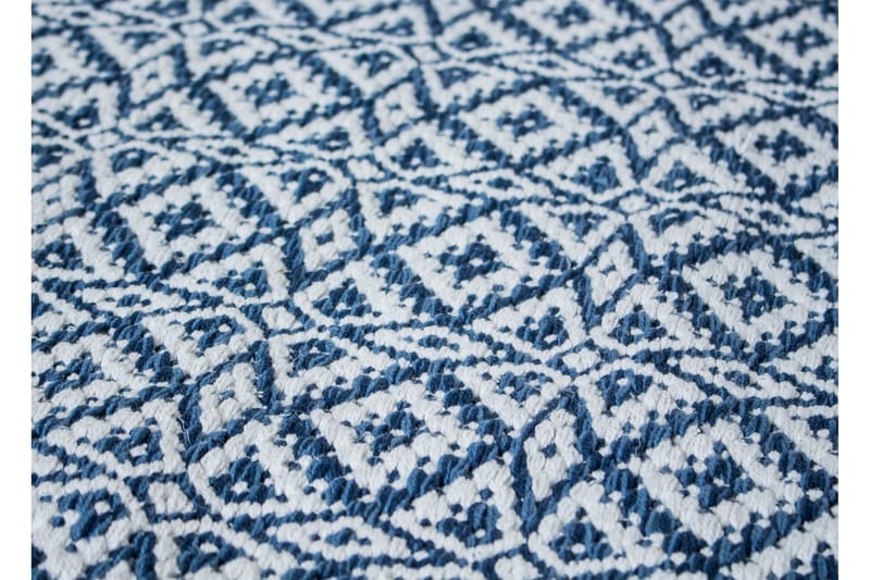 Koster Garnmatta Rund 160 - Blå - Products - Textil & mattor - Matta - Modern matta - Wiltonmatta