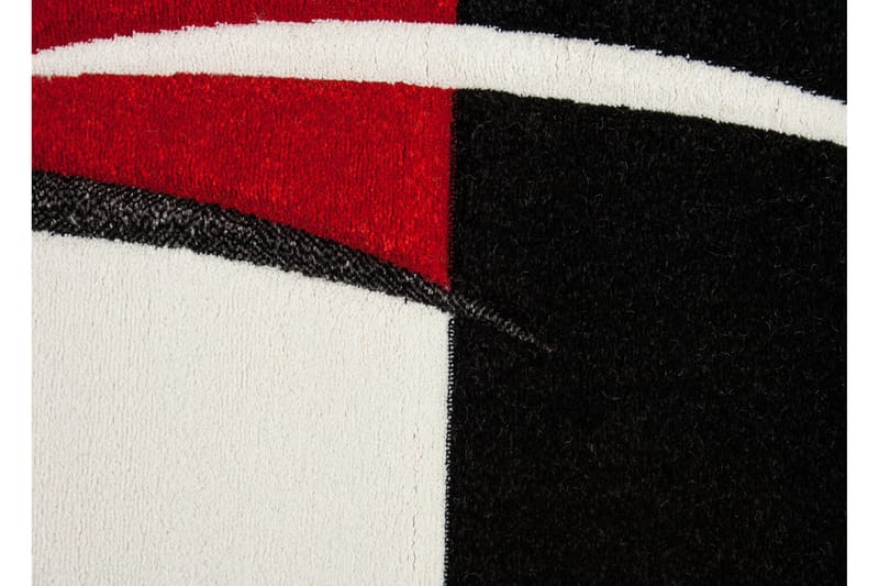 London Patch Friezematta 200x290 - Röd - Products - Textil & mattor - Matta - Modern matta - Wiltonmatta