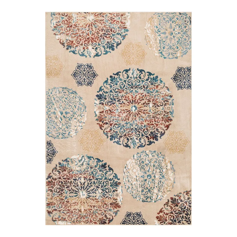 Matta Velon 133x190 cm, gyllene/beige