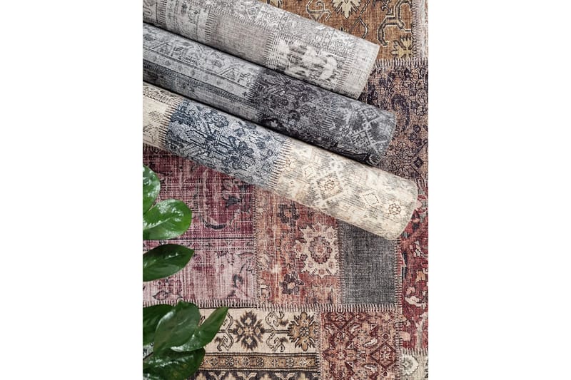 Patchwork Wiltonmatta 80x150 cm - Flerfärgad - Products - Textil & mattor - Matta - Modern matta - Wiltonmatta