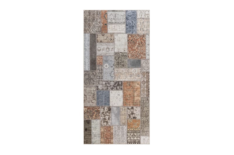Patchwork Wiltonmatta 80x150 cm, Flerfärgad