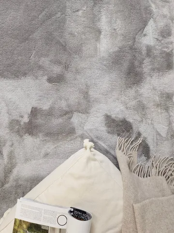 Cozy Ryamatta 133x190 cm Rektangulär - Silver - Products - Textil & mattor - Matta - Modern matta - Ryamatta