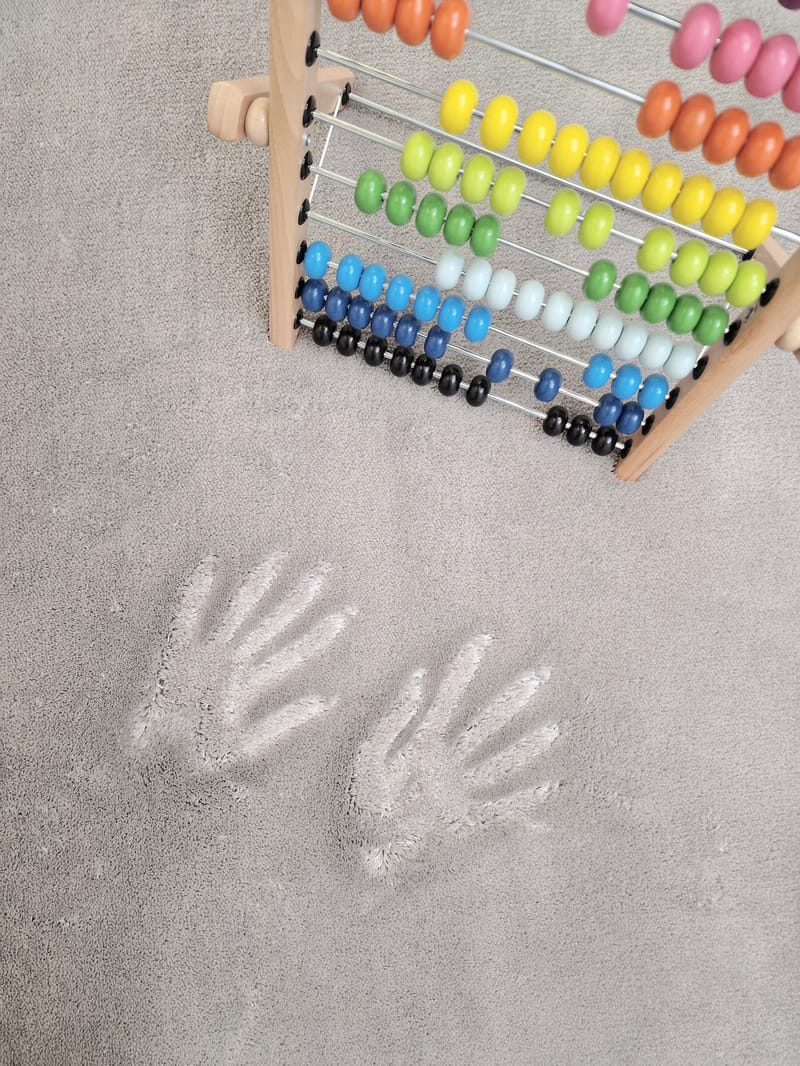 Cozy Ryamatta 240x340 cm Rektangulär - Silver - Products - Textil & mattor - Matta - Modern matta - Ryamatta