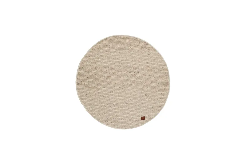 Skagen Ullmatta 160 cm Rund - Naturmelange - Products - Textil & mattor - Matta - Modern matta - Ullmatta