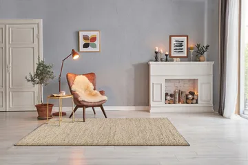 Skagen Ullmatta 160x230 cm Rektangulär - Naturmelange - Products - Textil & mattor - Matta - Modern matta - Ullmatta