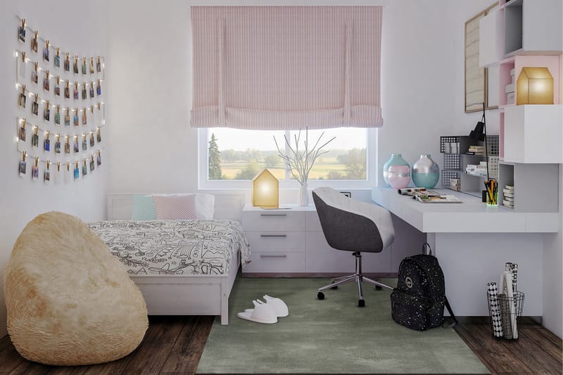 Soft Wiltonmatta 200x290 cm - Grön - Products - Textil & mattor - Matta - Modern matta - Wiltonmatta