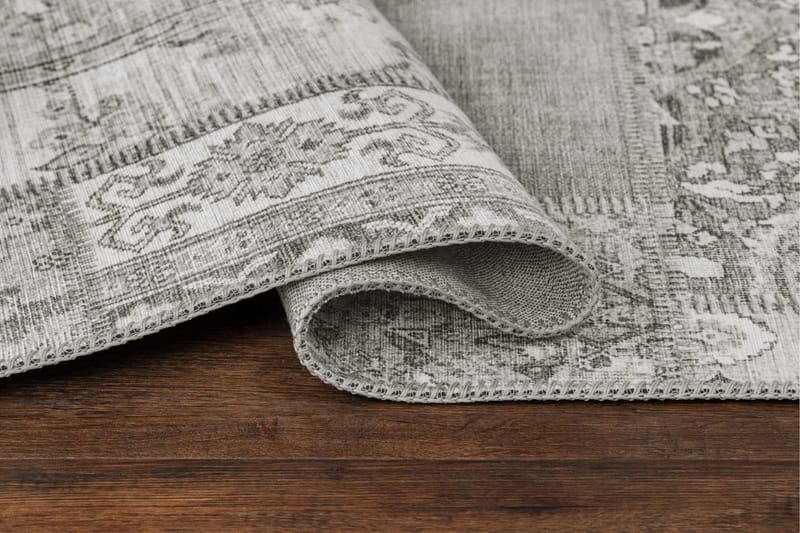Patchwork Wiltonmatta 80x150 cm Rektangulär - Silver - Products - Textil & mattor - Matta - Modern matta - Wiltonmatta