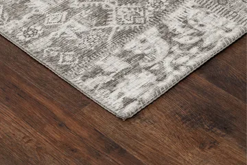 Patchwork Wiltonmatta 80x150 cm Rektangulär - Silver - Products - Textil & mattor - Matta - Modern matta - Wiltonmatta