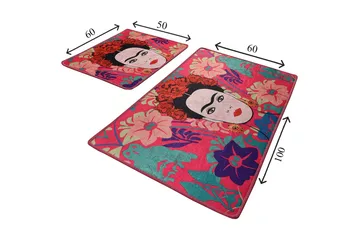 Niyanna Badrumsmatta 2-pack - Flerfärgad - Products - Textil & mattor - Matta - Badrumsmatta