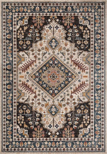 Matta Yelvi 133x190 cm - blå/beige - Products - Textil & mattor - Matta - Orientalisk matta - Persisk matta