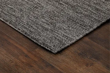 Madrid Flatvävd Matta 80x340 cm - Antracit - Products - Textil & mattor - Matta - Små mattor